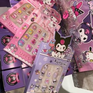 Cute Character Nail Art Set